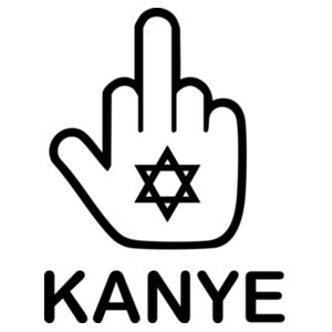 F*CK KANYE  - Crop Top Unisex Diseño