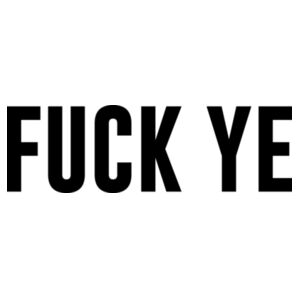 F*CK YE - Playera Niñxs Diseño